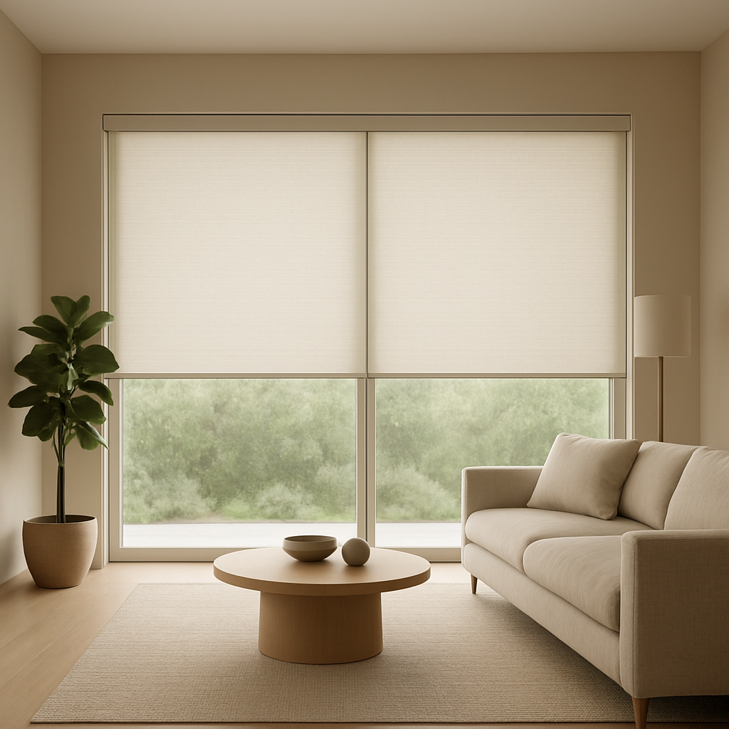 Motorized roller shades
